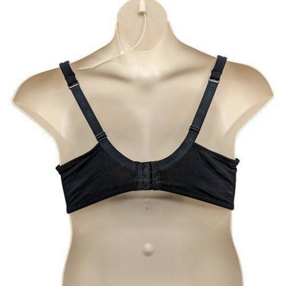 Cacique Lane Bryant Womens Bra T Shirt Cotton Blend Size 38C Black - Picture 5 of 9
